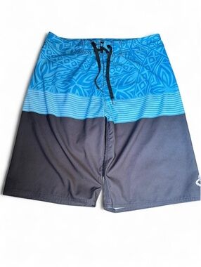 Fox Blue Gray Board Shorts